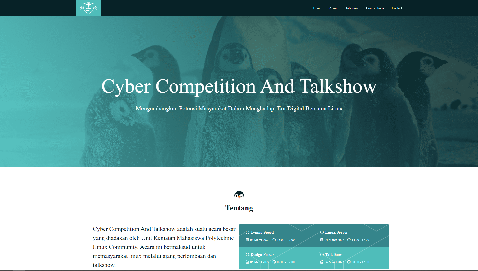 Cyber Competition and Talkshow UKM-POLICY